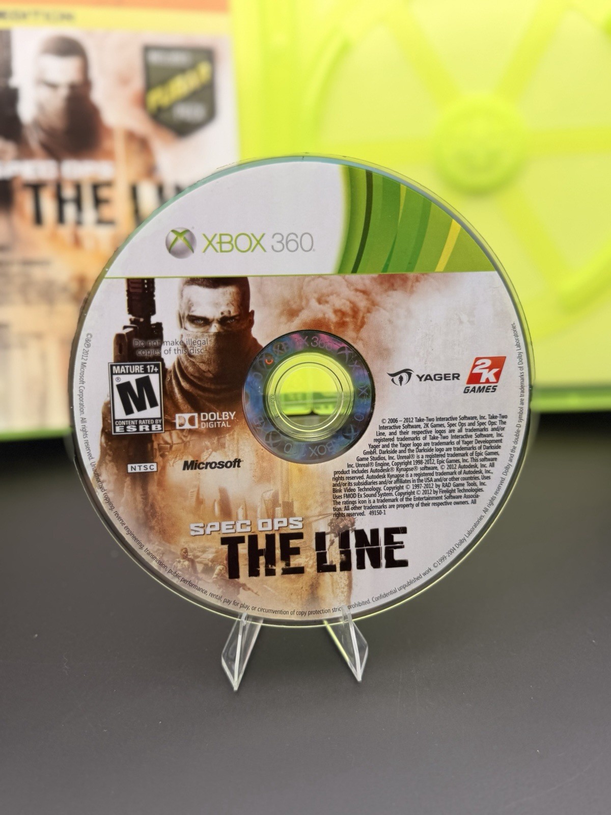 Spec Ops: The Line — Premium Edition (Microsoft Xbox 360, 2012)- Tested CIB