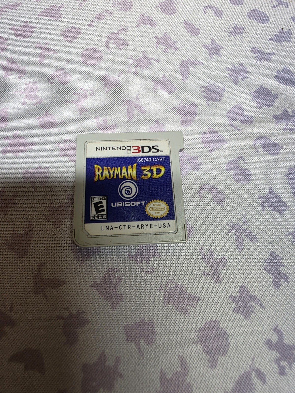 Rayman 3D (Nintendo 3DS, 2011) Game Only