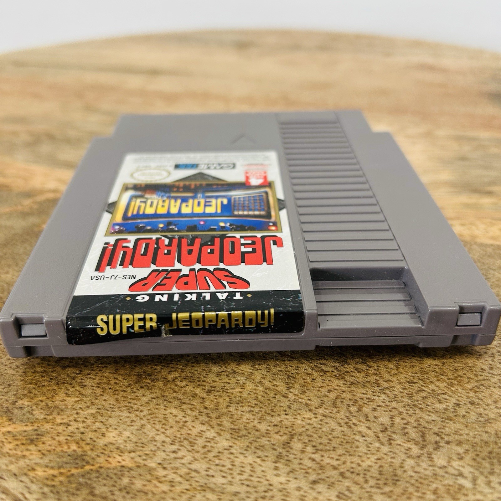 Talking Super Jeopardy NES Good Condition Vintage Collectible In Box
