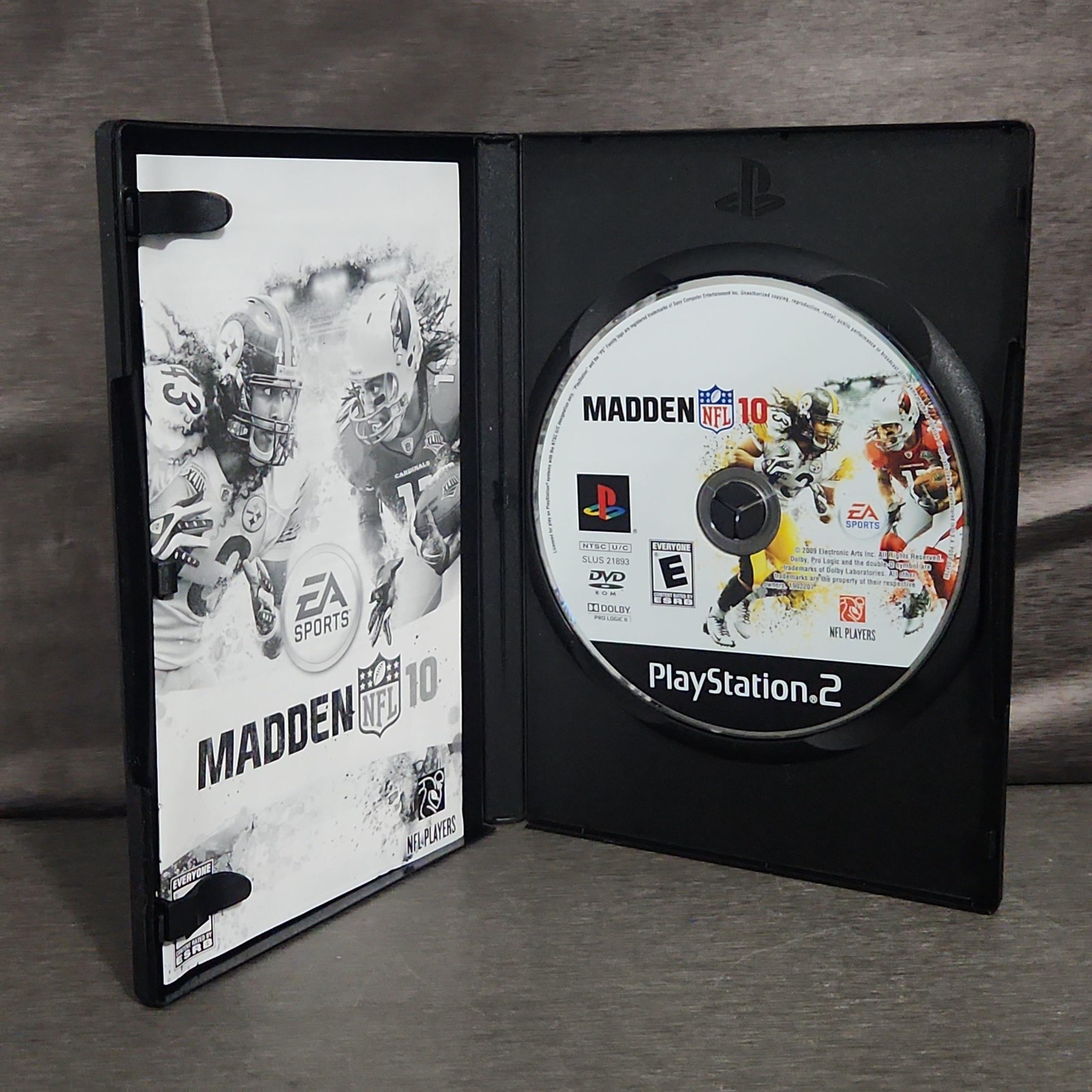 Madden NFL 10 Sony PlayStation 2 PS2 Game CIB E EA Sports NTSC Football
