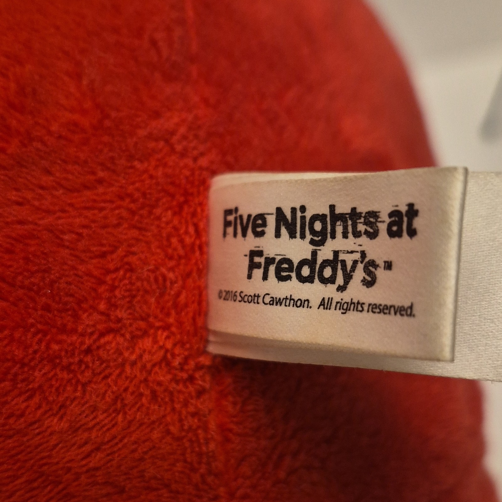 Funko Five Nights at Freddy’s Foxy Plush 2016 Red Pirate Fox FNAF Stuffed Toy