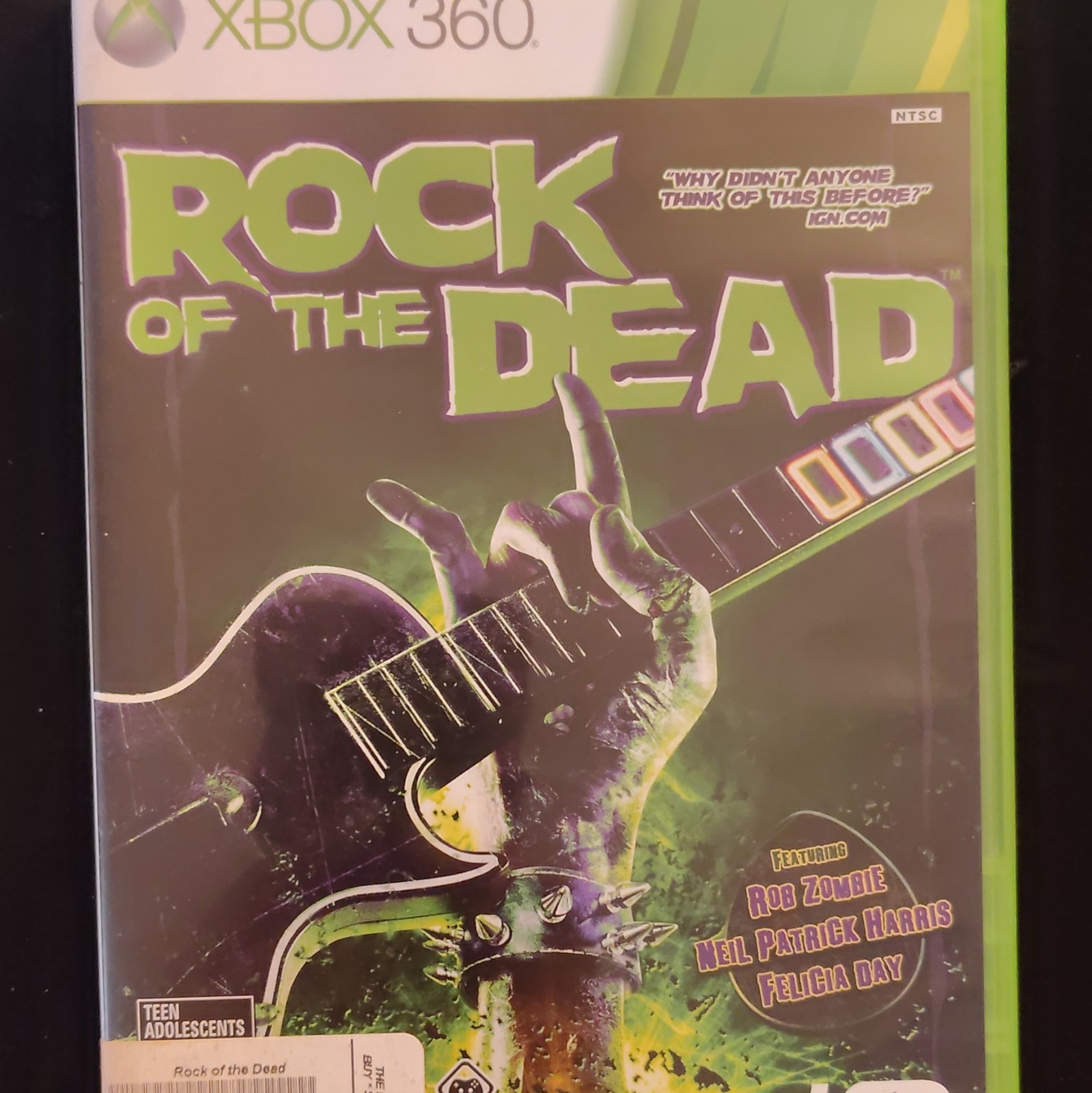 UFO Interactive Rock of the Dead (Xbox 360) T NTSC-U/C 2010 Multiplayer