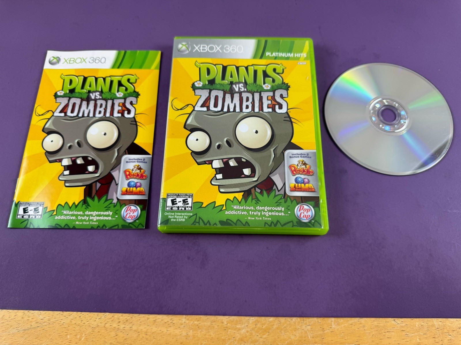 Plants Vs Zombies & Dark SoulsXbox 360 Lot Tested