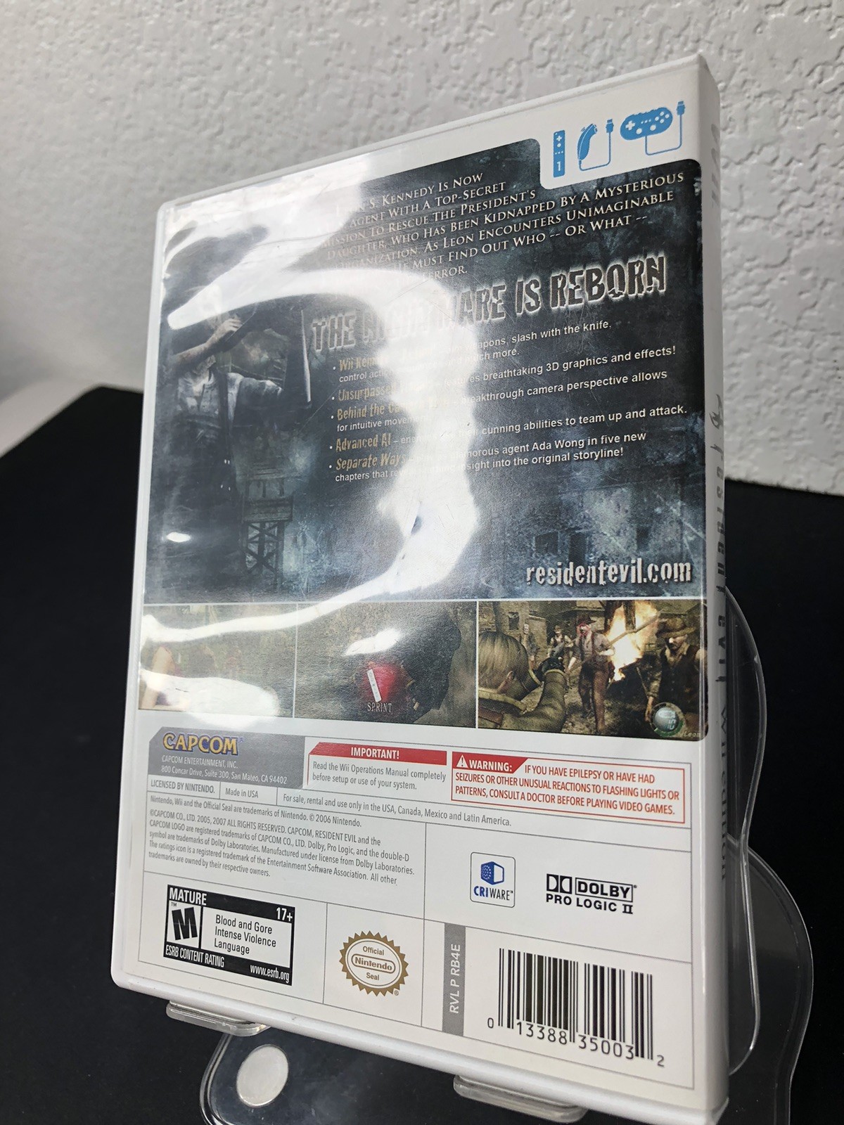 Resident Evil 4 Wii Edition Nintendo Wii CiB 2007 Capcom Action Horror Tested