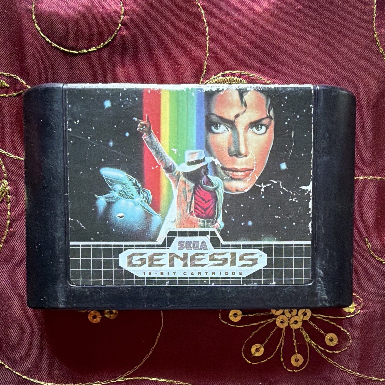 Michael Jackson’s Moonwalker (1990, Sega Genesis) CIB w/ Manual, NTSC-U/C