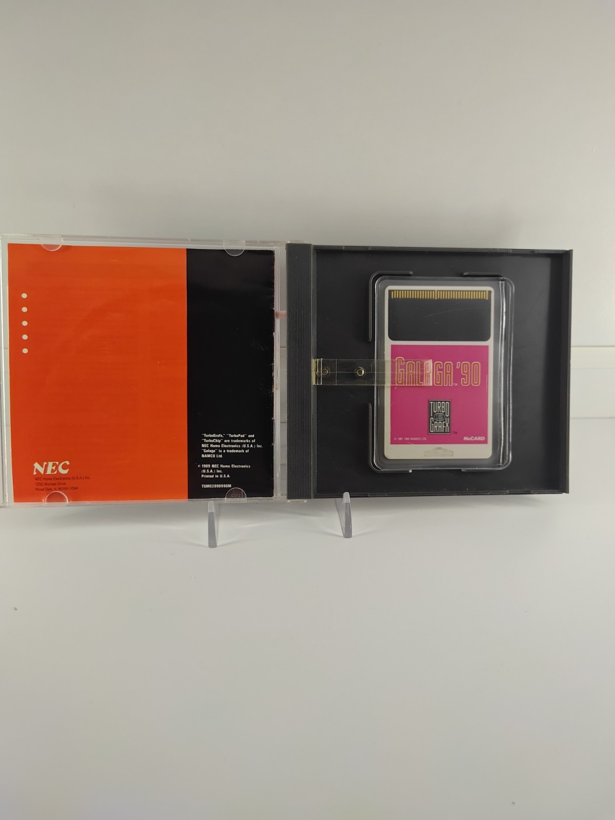 NEC Galaga ’90 Galaga Series for TurboGrafx-16 HuCard Game in Jewel Case