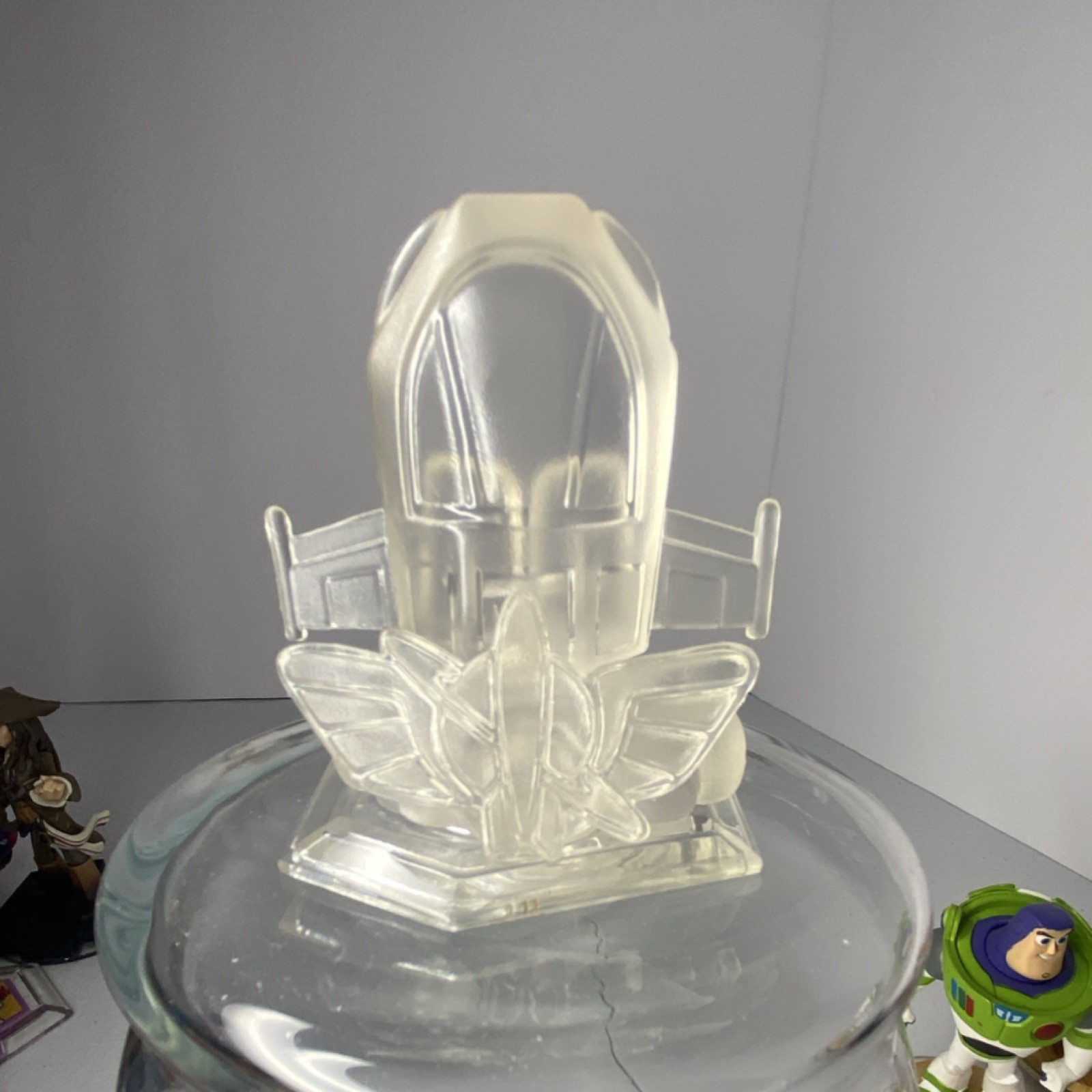 Disney Infinity Buzz Lightyear Jessie Woody Figures w/ Clear Base