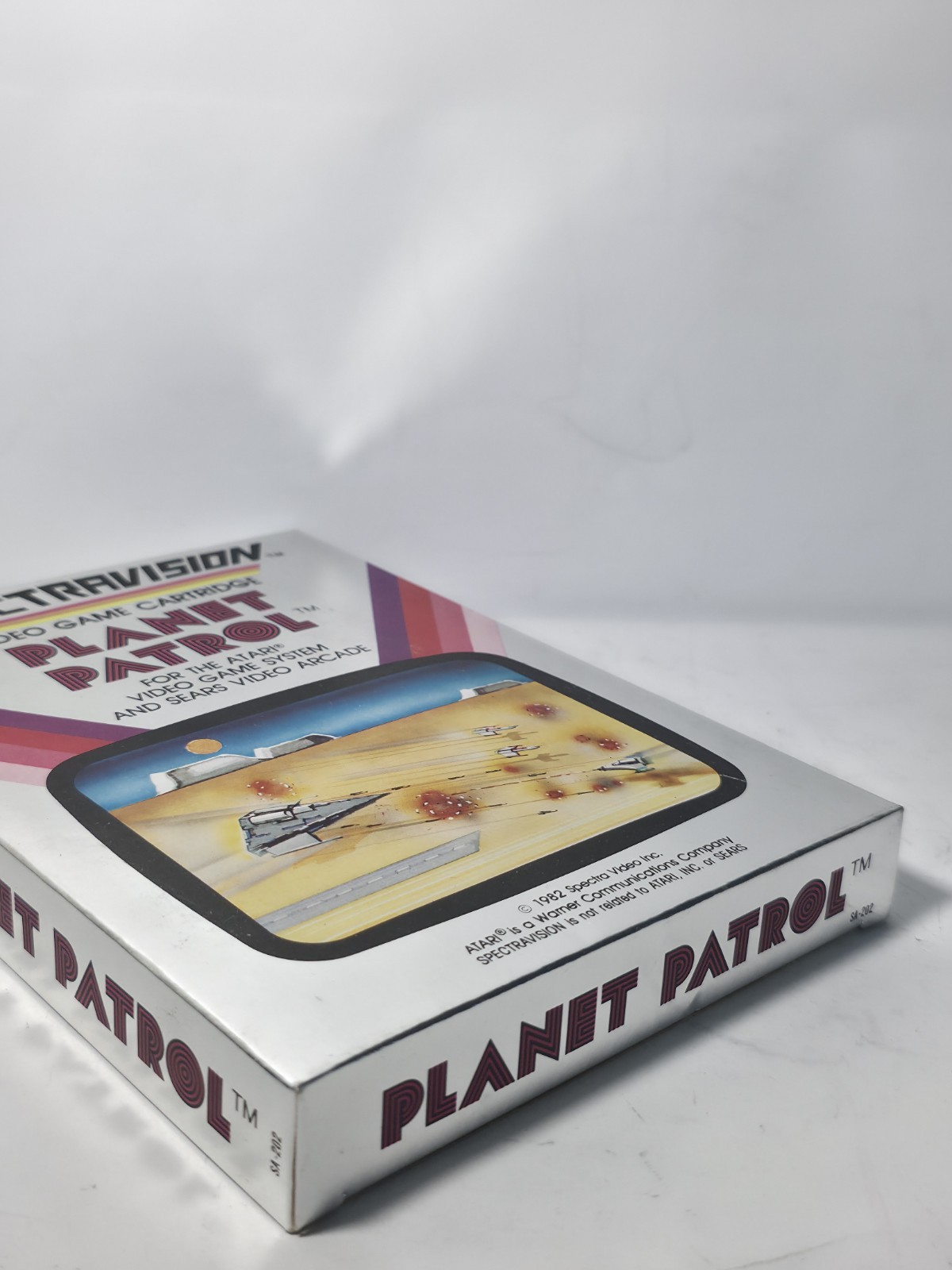 Planet Patrol Atari 2600 Spectravision 1982 Complete In Box CIB