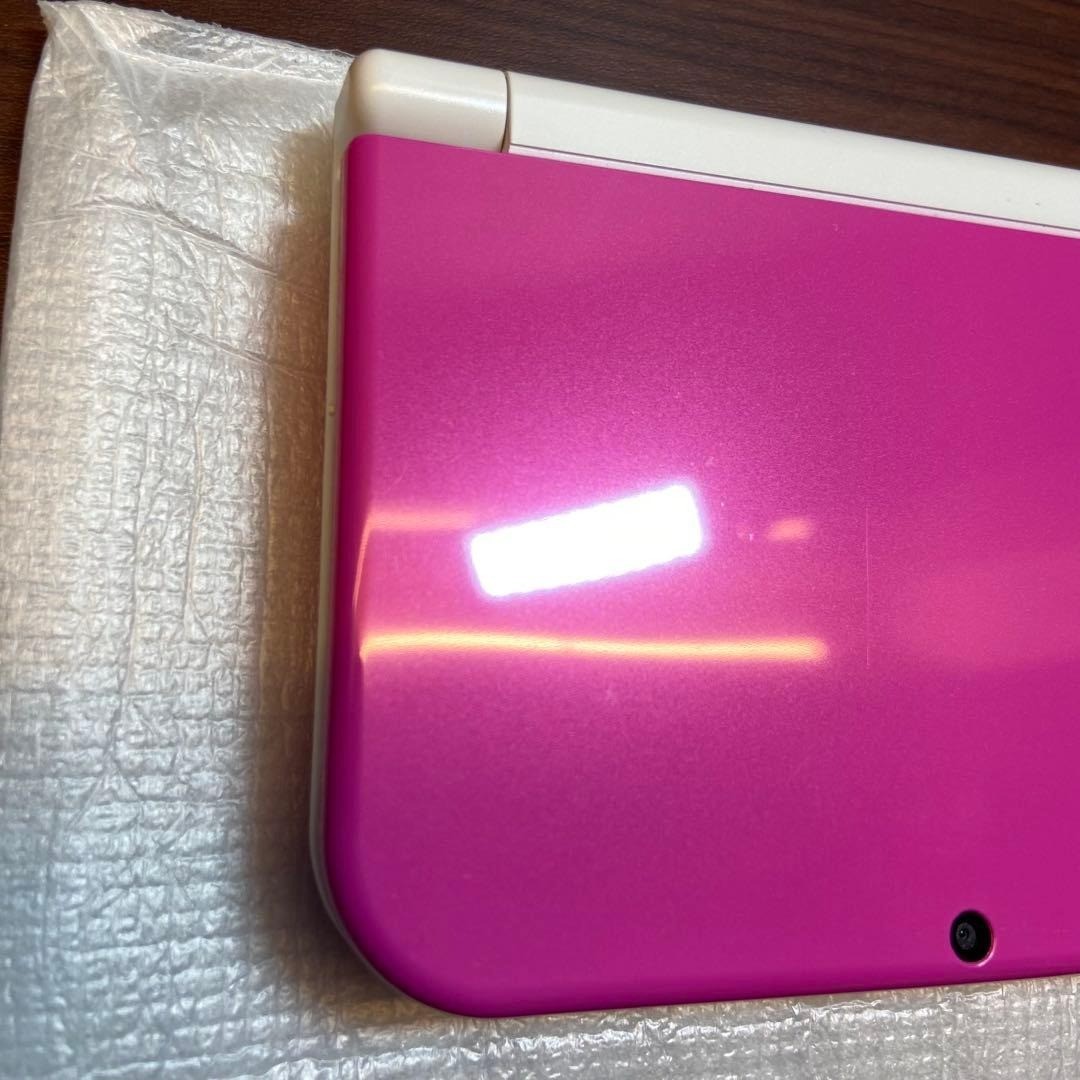 New 3DSLL body pink x white 4689 From Japan