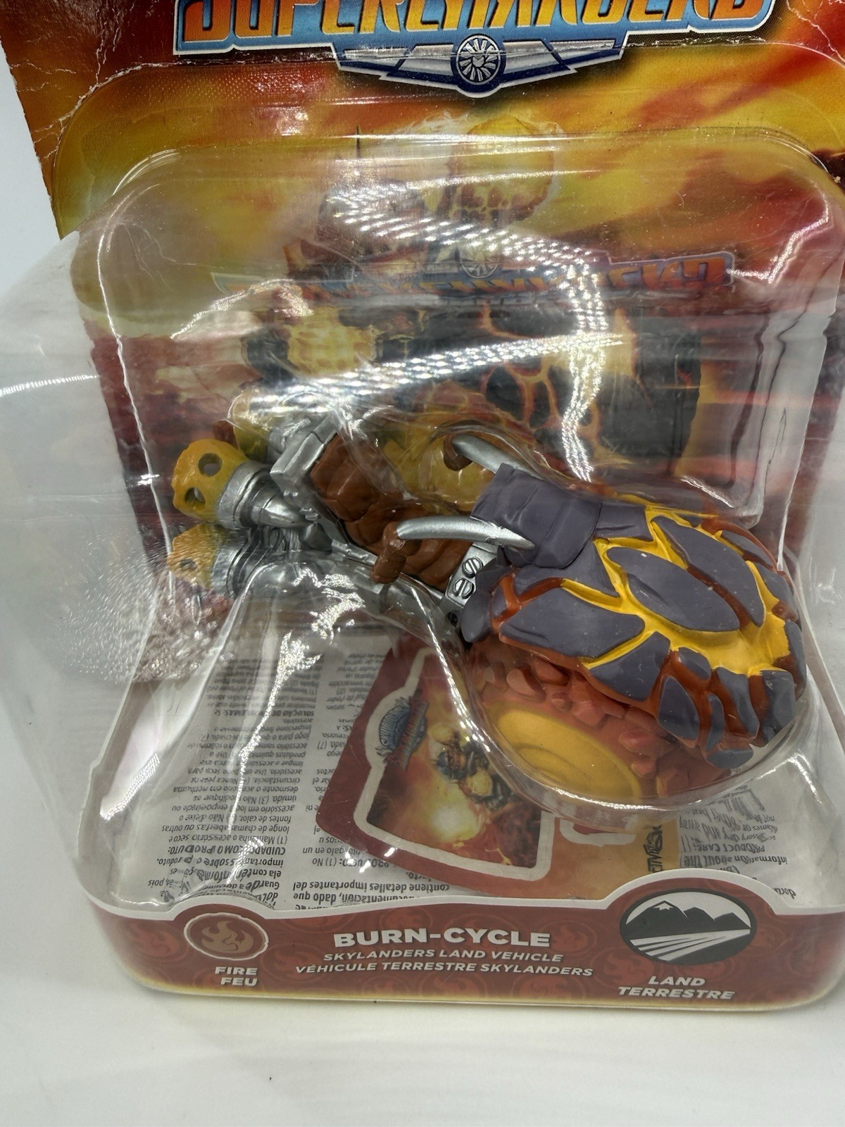 SKYLANDERS SUPERCHARGERS BURN-CYCLE SKYLANDERS LAND VEHICLE NIP NIB