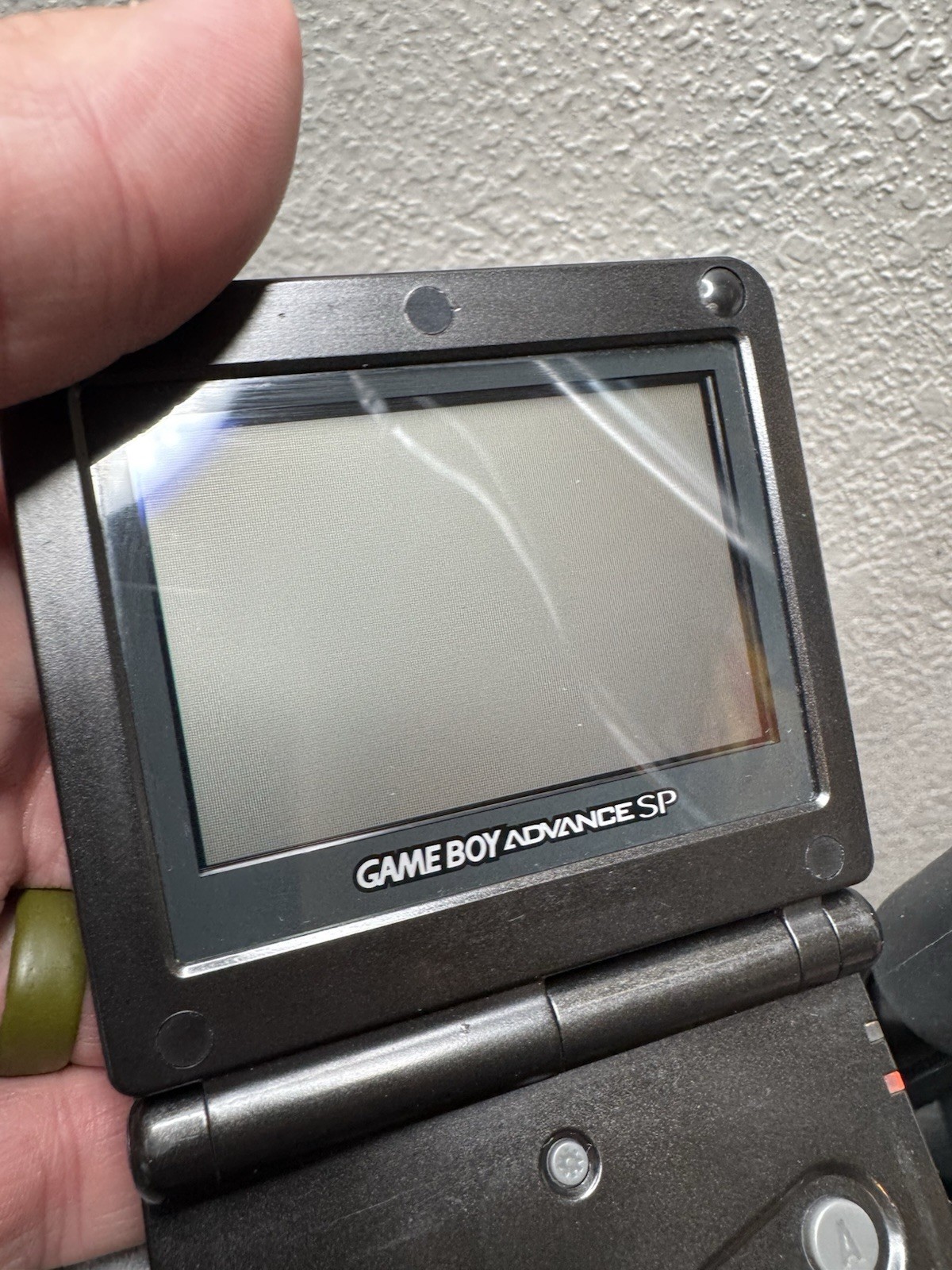 Nintendo Game Boy Advance SP Handheld System – GBA SP Onyx Black AGS 001