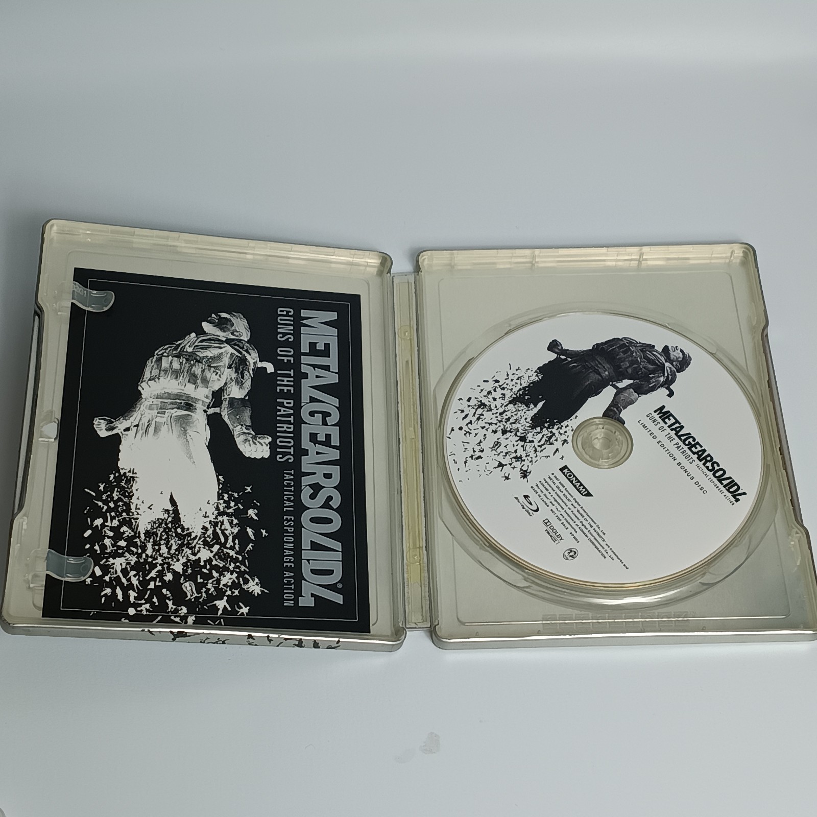 Metal Gear Solid 4 Premium Pack PS3 Limited Edition Steelbook CIB US Stock