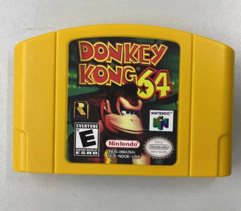 For Nintendo 64 DONKEY KONG 64 US Version Fast Shipping N64 Games US STOCK