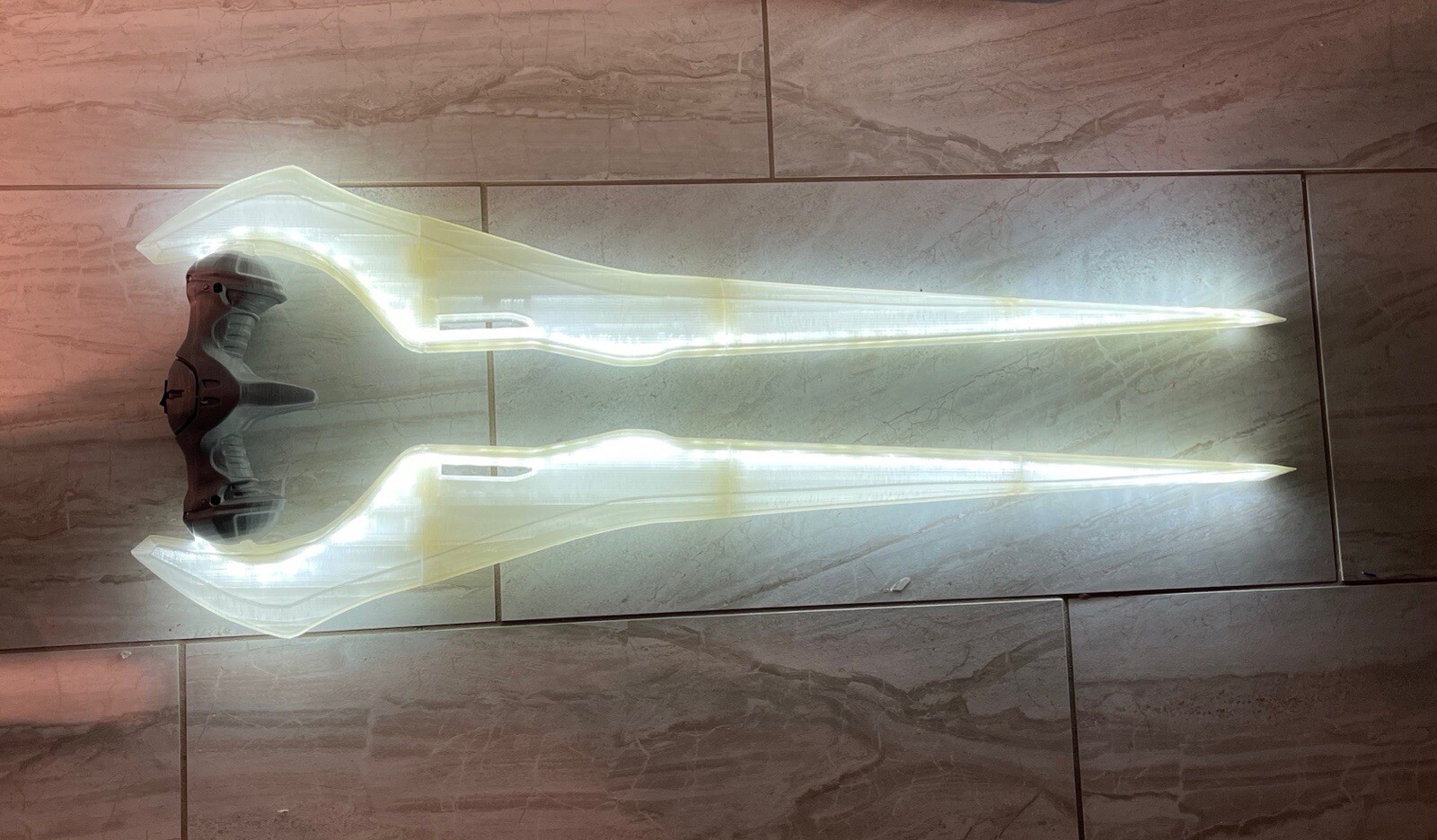 Assembled Energy Sword w LEDs Like The One In The Halo Series, 3d print, Cosplay