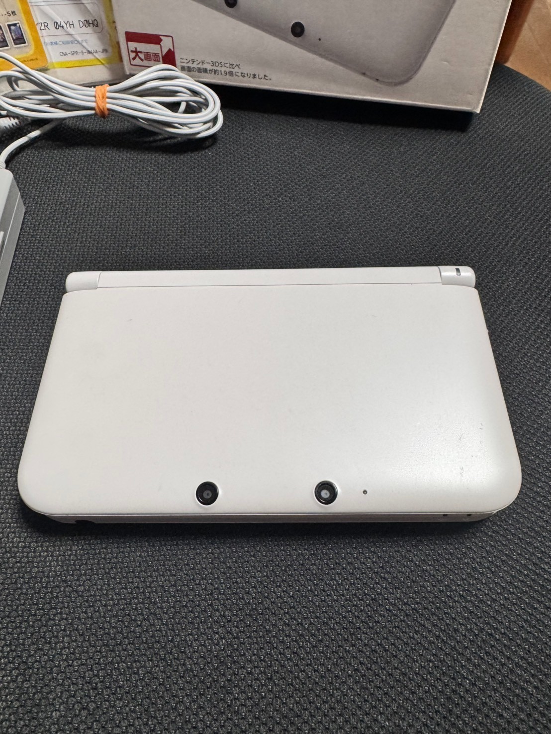 Nintendo 3DS XL LL Console, 32GB SD Card, Box, Instruction Manual, AR Cards, Tou