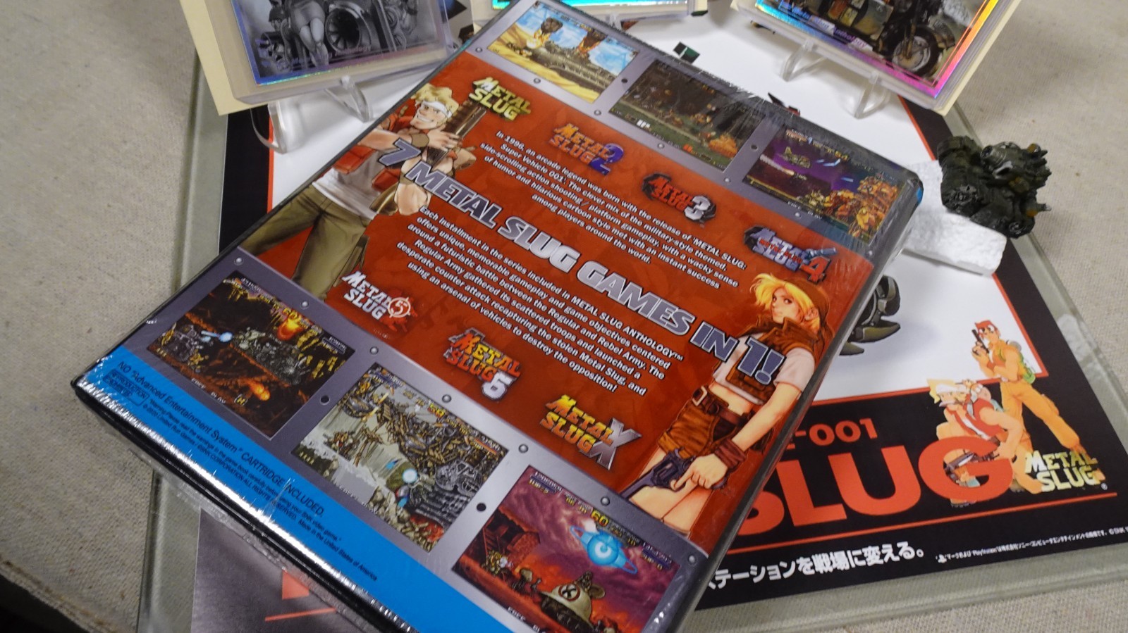 Metal Slug Anthology Neo Geo Limited Run for Sony PS4   *** Bundle w/Bonus ***