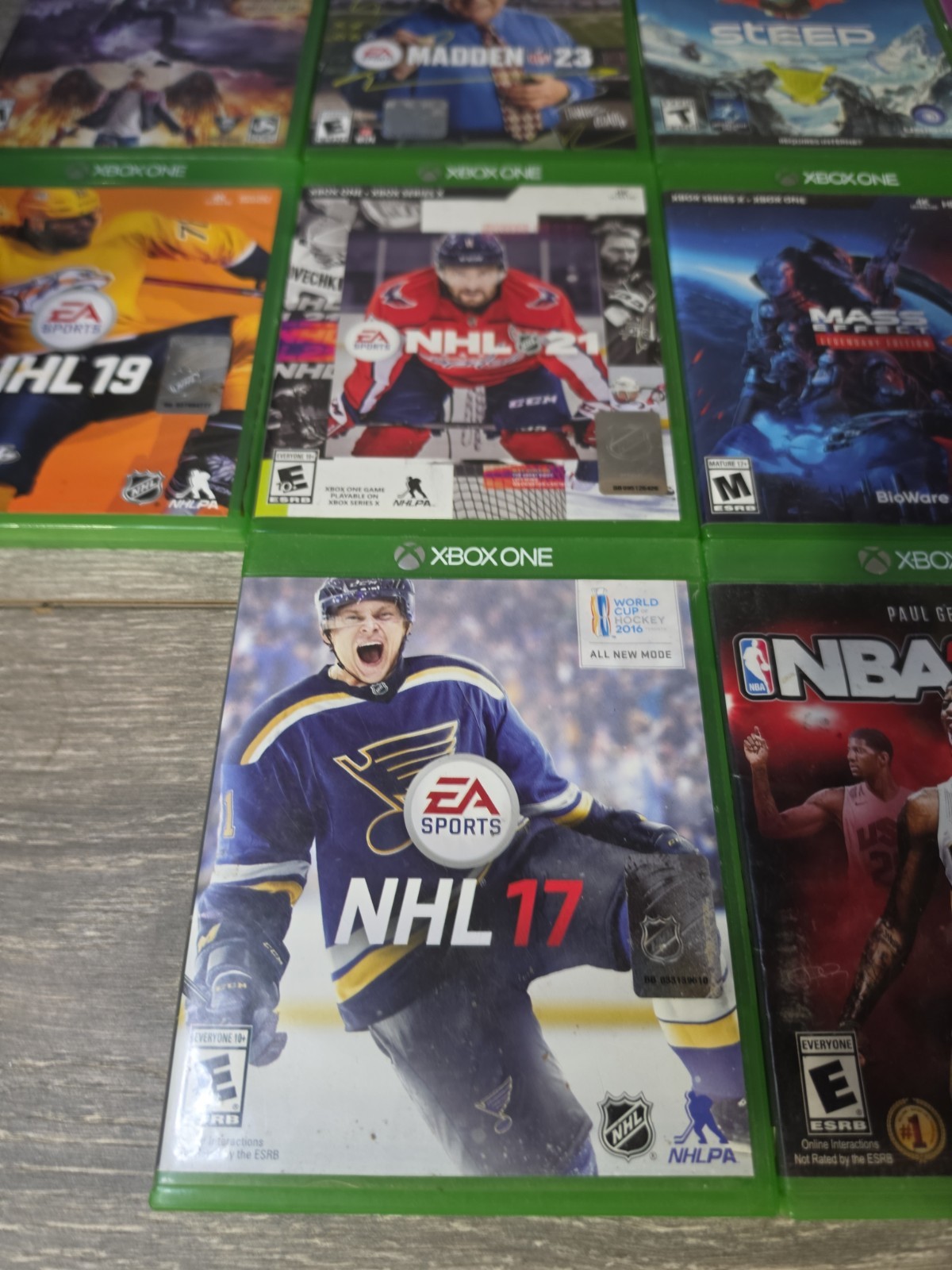 Lot Of 14 Miscellaneous Xbox One Games- Call Of Duty, NHL, Madden,Steep [Tested]
