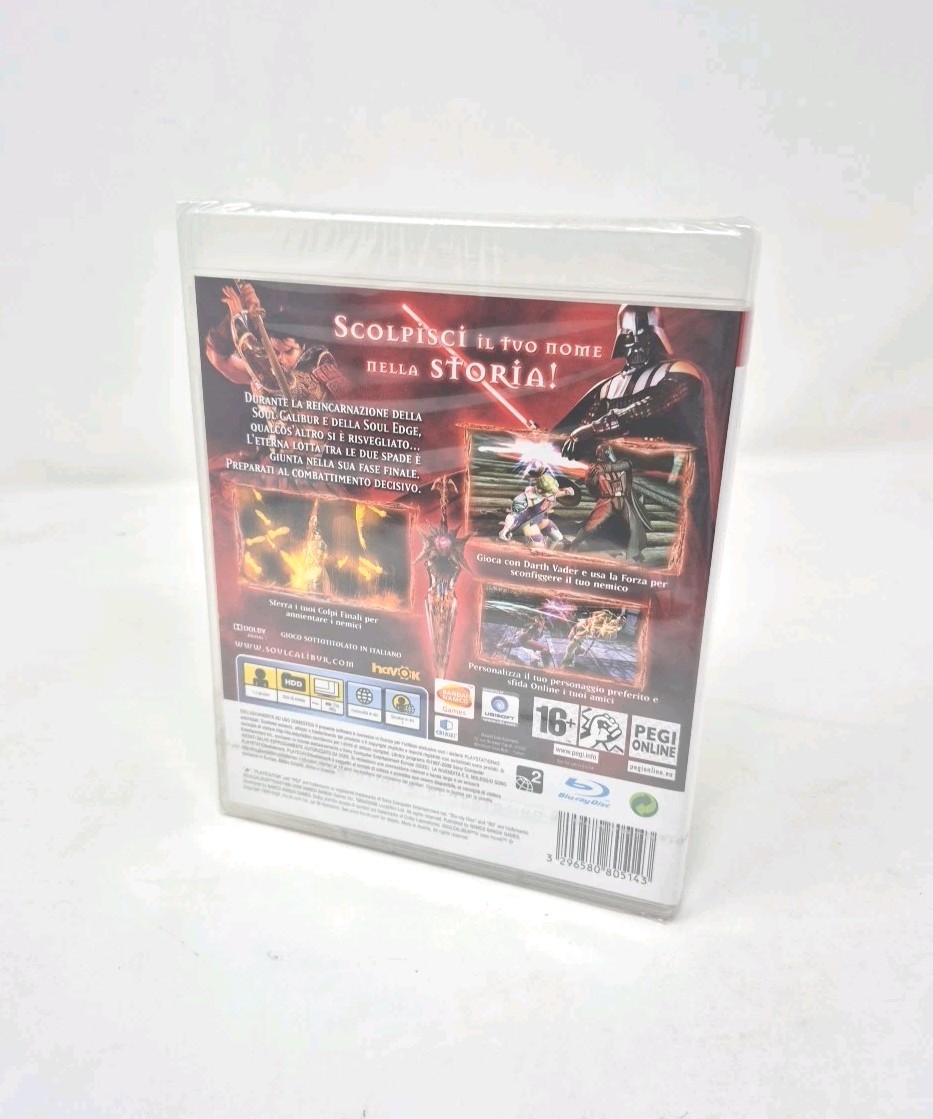 Soul Calibur IV – PS3 – Pegi – Italy Edition – New Sealed