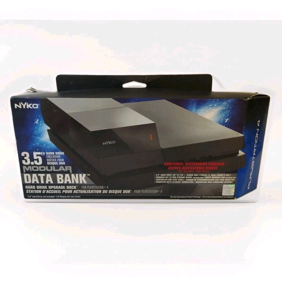 Nyko Data Bank PlayStation 4 Modular Storage Extension – 3.5″ HDD Enclosure