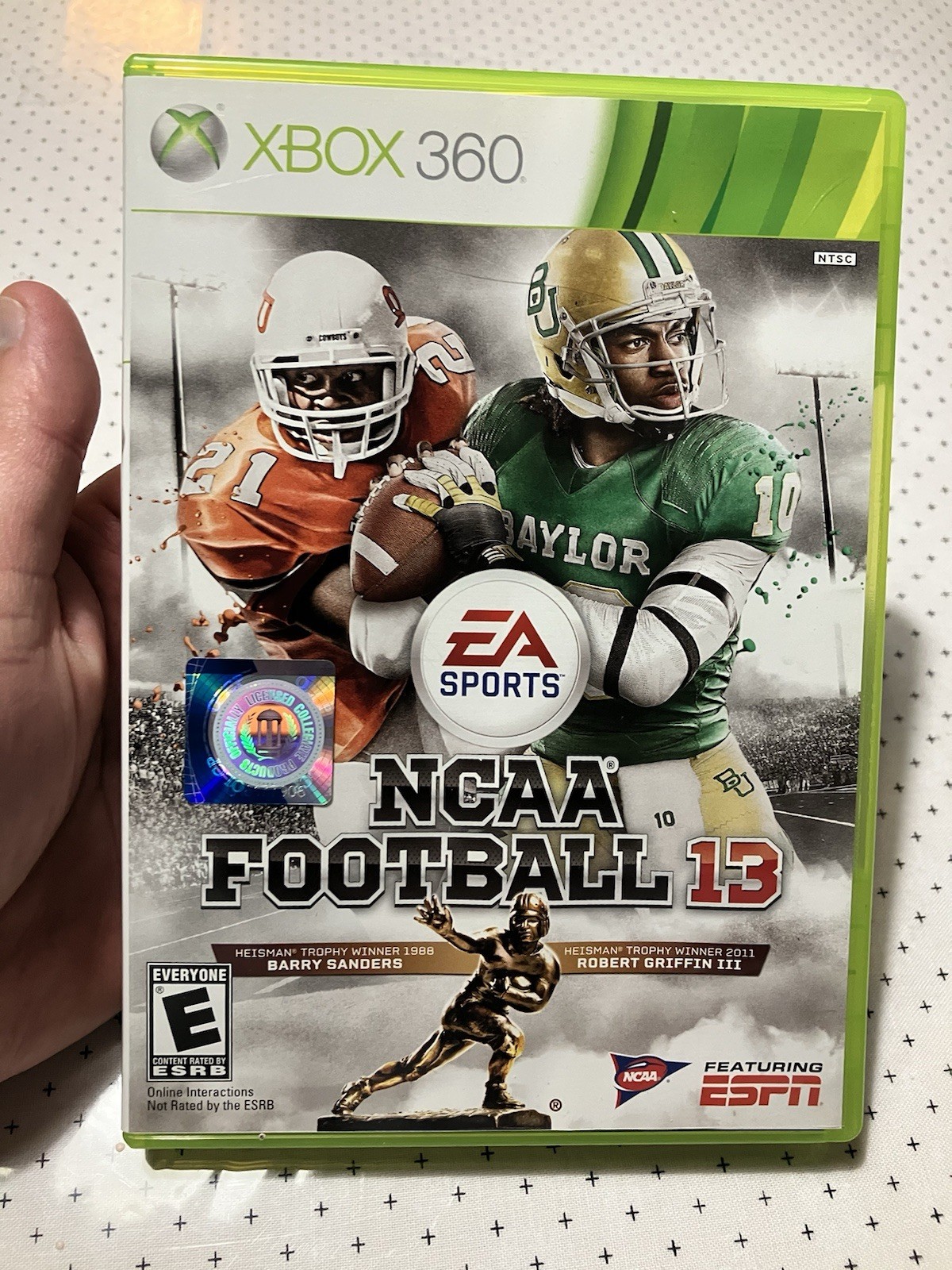 NCAA Football 13 (Microsoft Xbox 360, 2012) Tested And Working