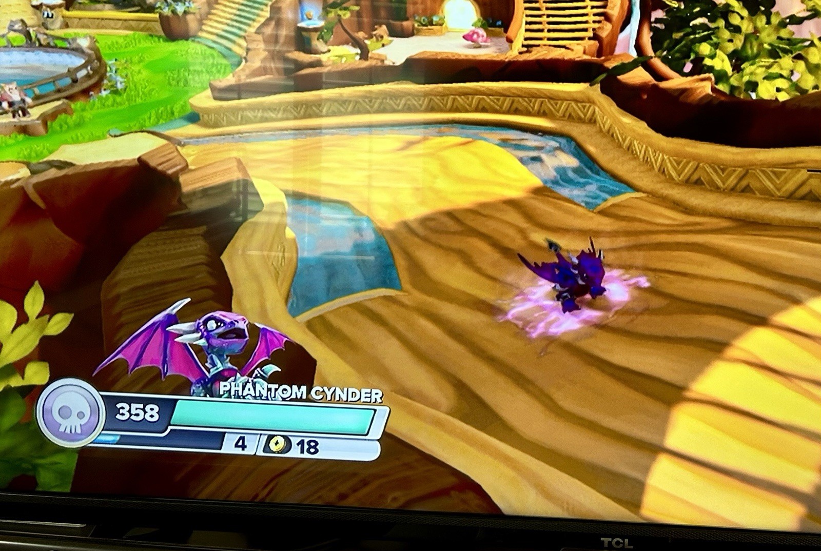 SKYLANDERS SWAP FORCE PHANTOM CYNDER NIB- Fully Functional See Pictures