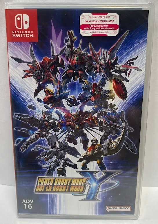 Super Robot Wars Y (Multi-Language) Switch Brand New Game (2025 Turn-based)