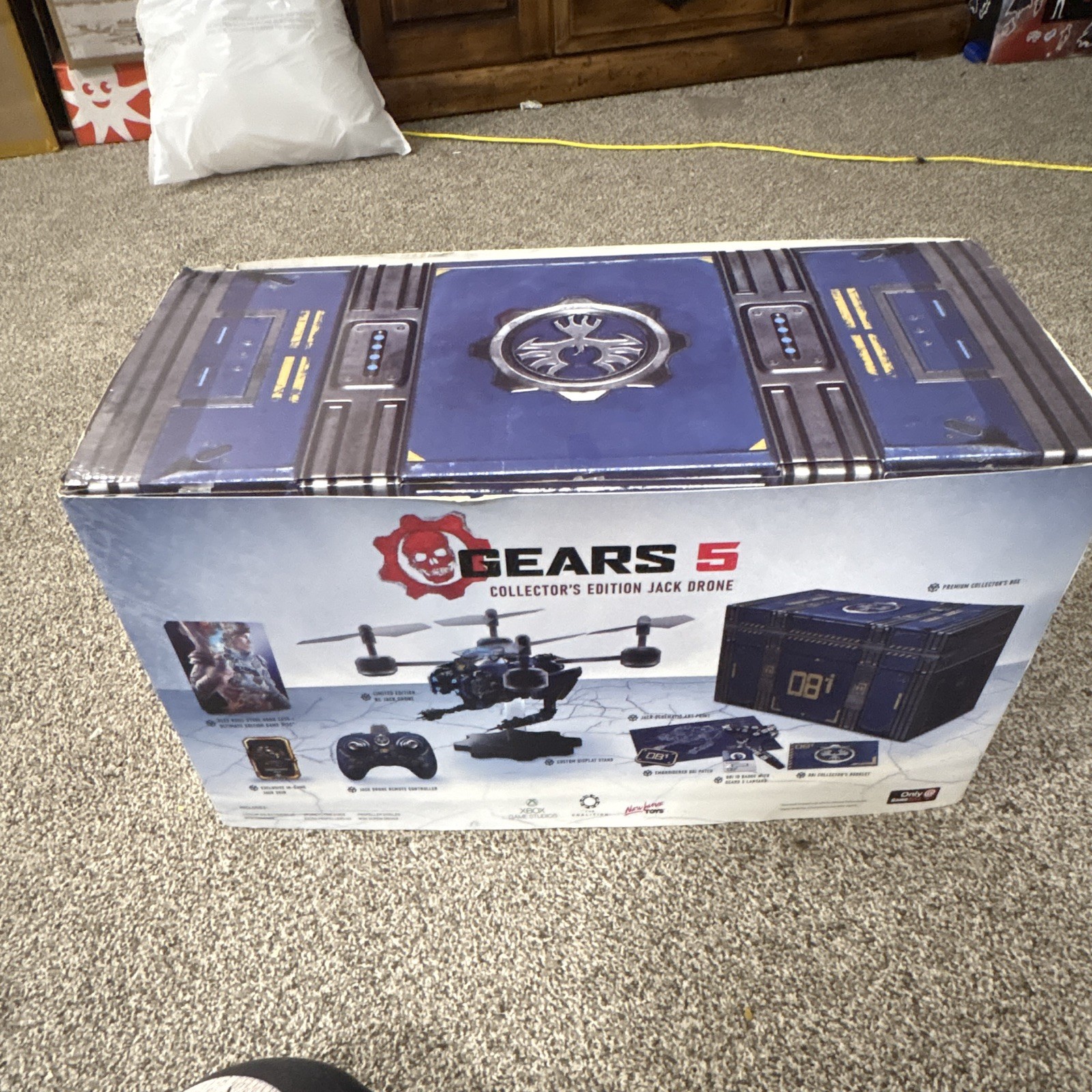 Gears 5 Jack Drone Collector’s Edition Quadcopter RTF FPV Blue/Black 200