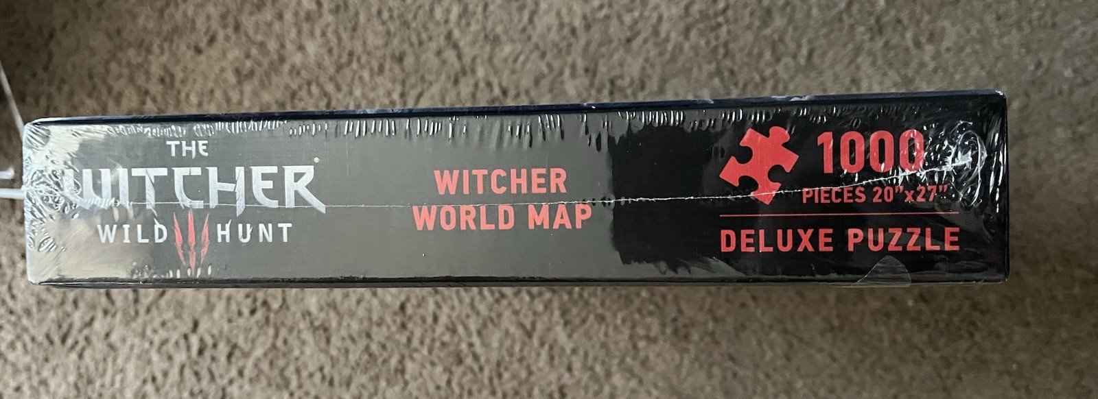 DARK HORSE JUL180514 The Witcher 3: Wild Hunt World Map Deluxe Puzzle – 1000…