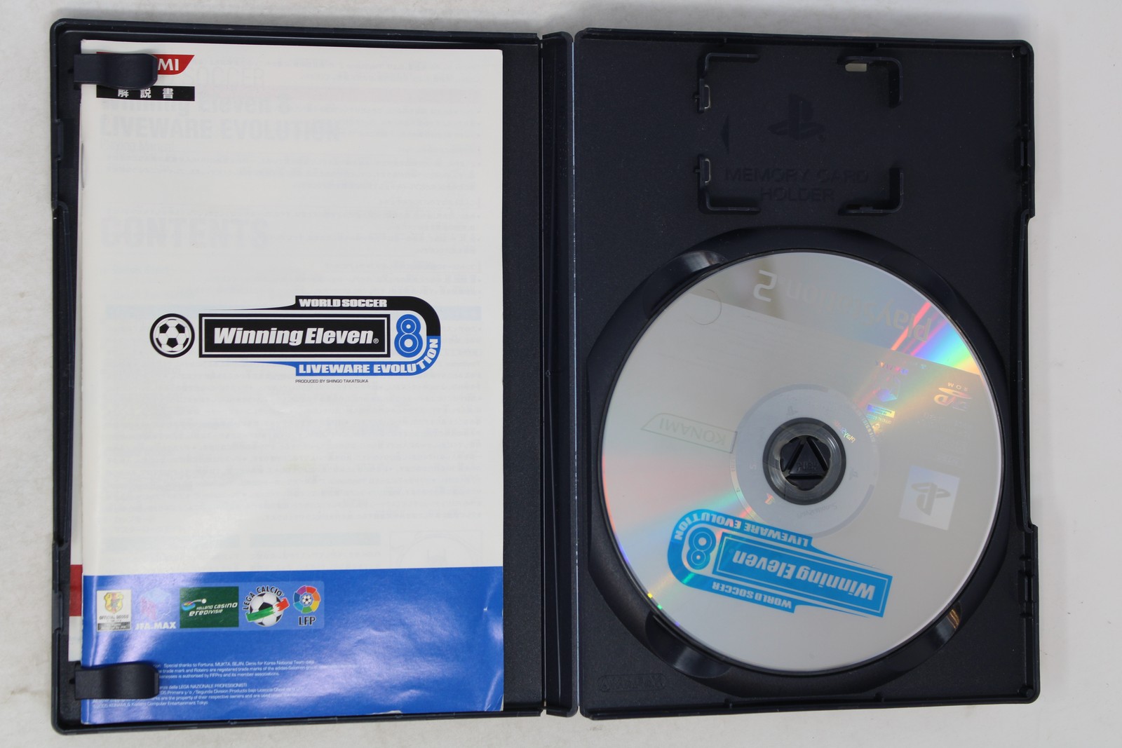 World Soccer Winning Eleven 8 Liveware Evolution PlayStation 2 (Region Locked)