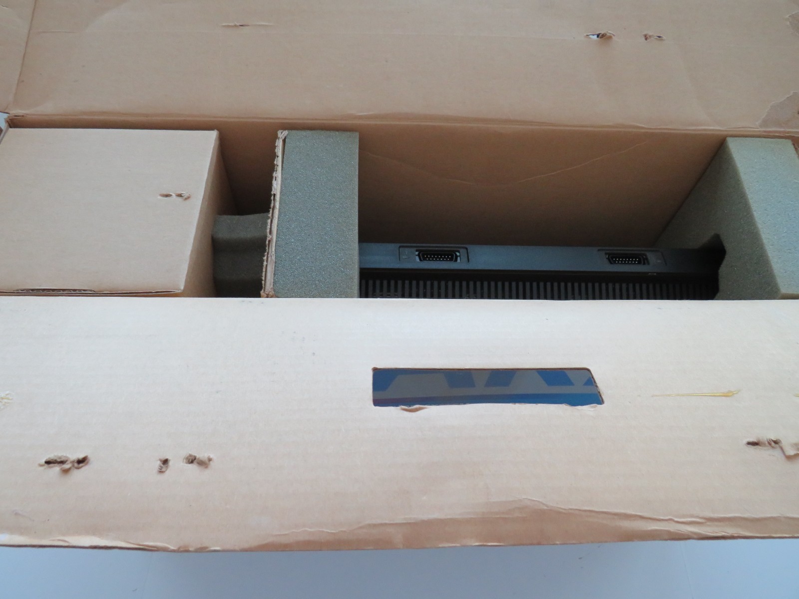 Atari 5200 Console Bundle Cables Controller 2 Games in Original Box – Untested