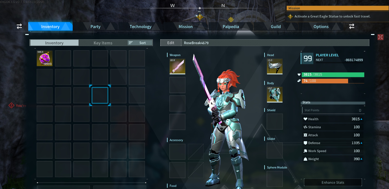 Palworld Xbox/ Ps5 -Any item, Any pals Any stats