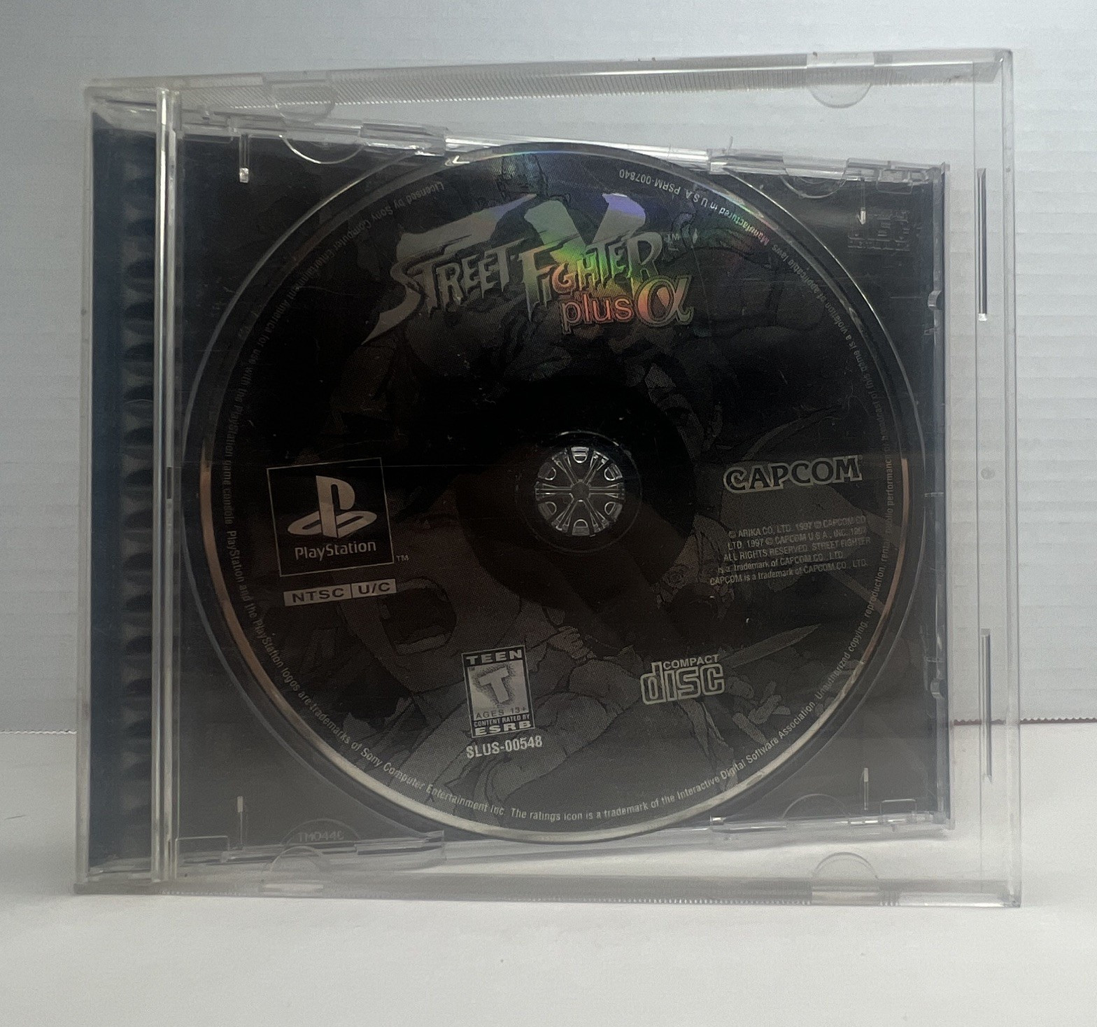 Capcom Street Fighter EX Plus Alpha PS1 1997 NTSC-U/C T Fighting Multiplayer