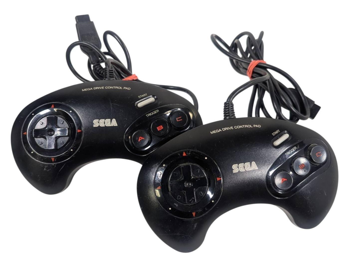 SEGA Mega Drive Tec Toy Tectoy Brazil Genesis 3 Button Control Pad Lot of 2