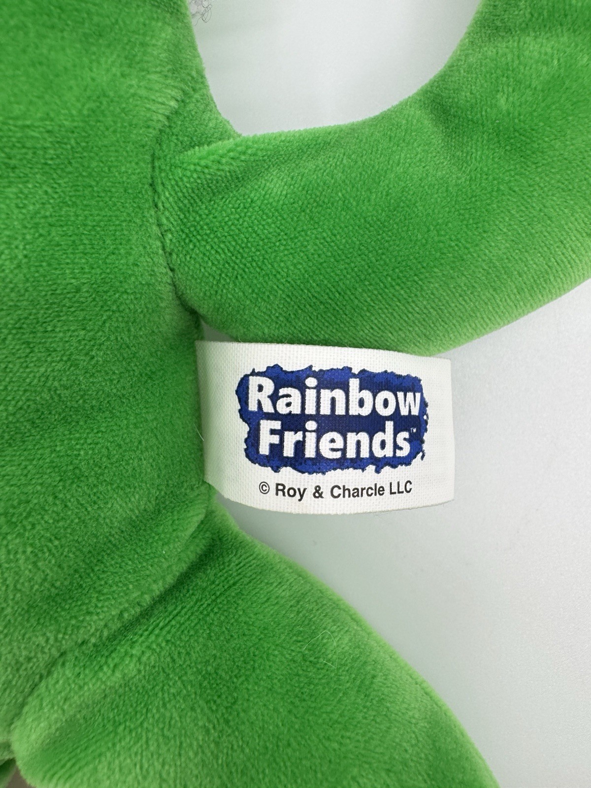 Lot Of 2 Rainbow Friends Green 8″ Plush Stuffed Toy NO TAG & DAMAGE