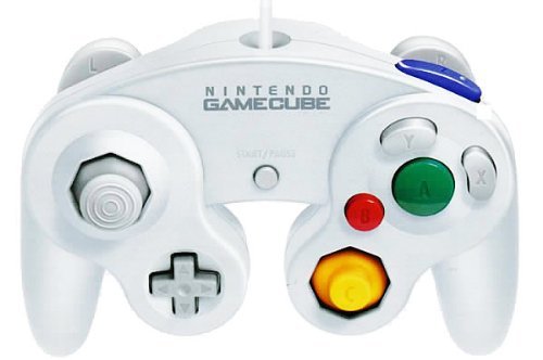 Nintendo GameCube GC Controller White Silver Orange Emerald Club Mario Red Green