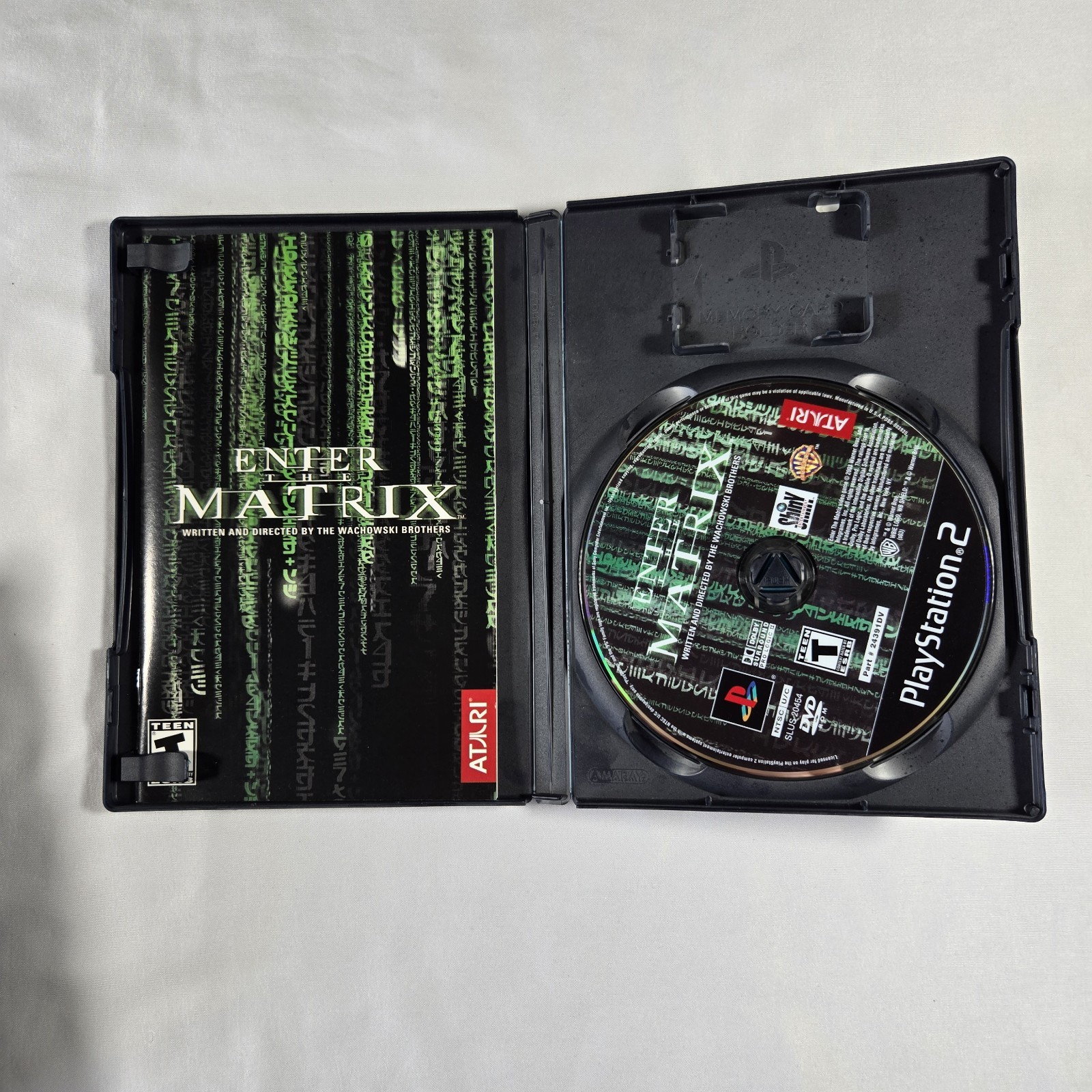 Sony PlayStation 2 Slim PS2 Black Console TESTED + Games Matrix Tekken Boxing