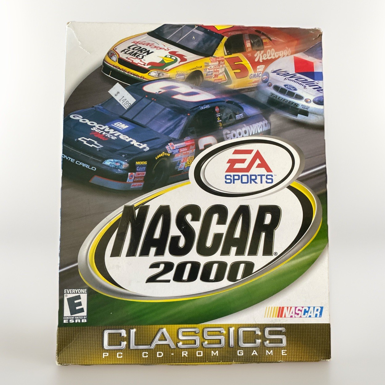 RETRO NASCAR 2000 EA Sports BIG BOX, INC: CD-ROM Manual Win 95/98