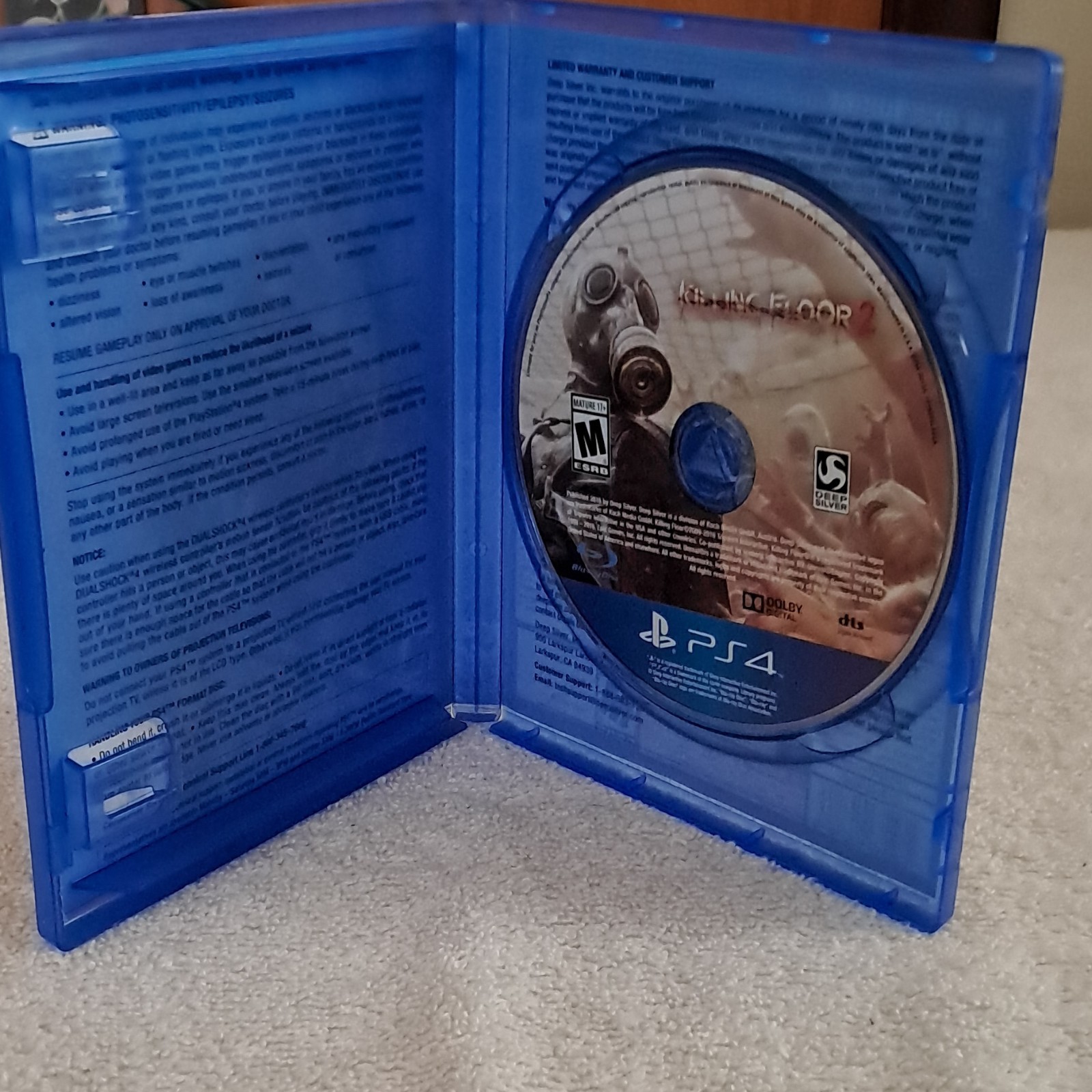 Killing Floor 2 Multiplayer Shooter PS4 M NTSC-U/C 2016 Deep Silver
