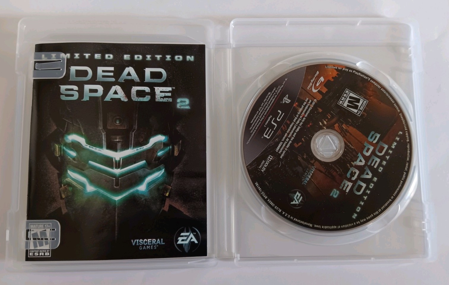Dead Space 2 Collector’s Edition PS3 PlayStation 3 PS3 Complete with all parts
