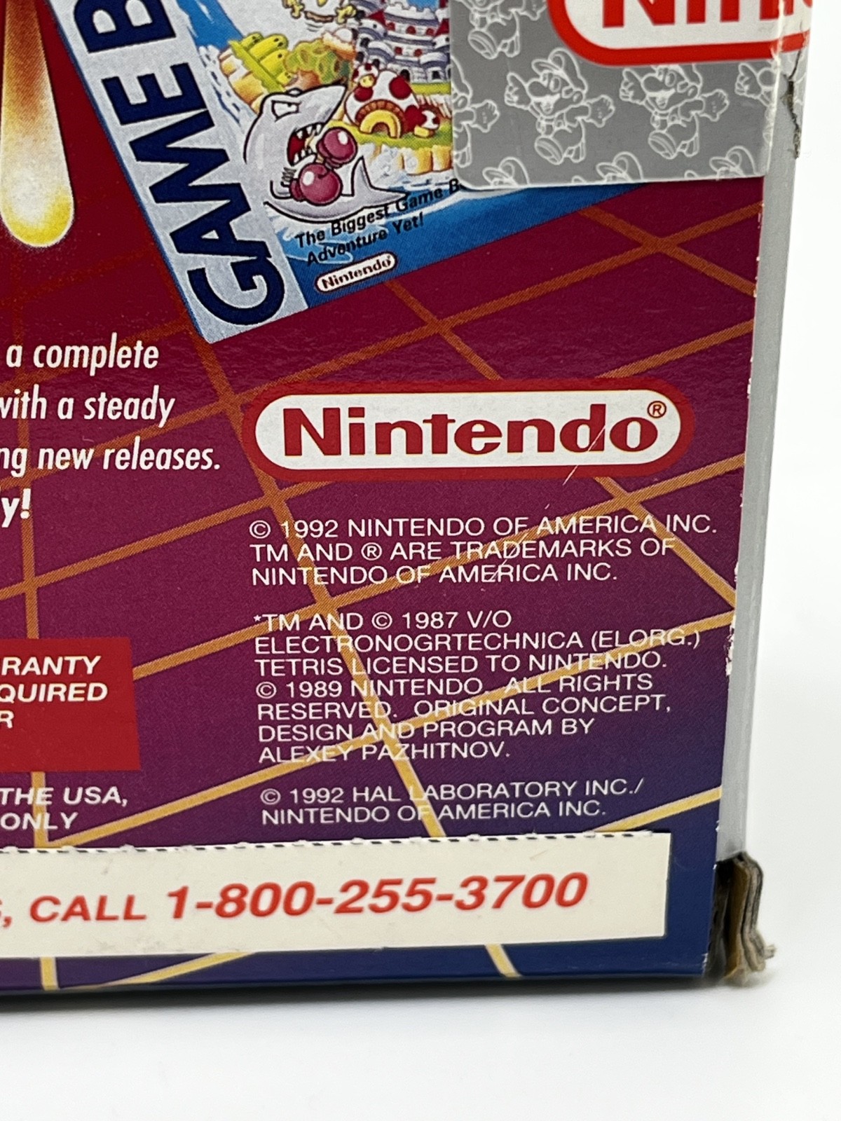 Nintendo Game Boy DMG-01 1992 NOB Complete Box Manual AC Adapter Tested