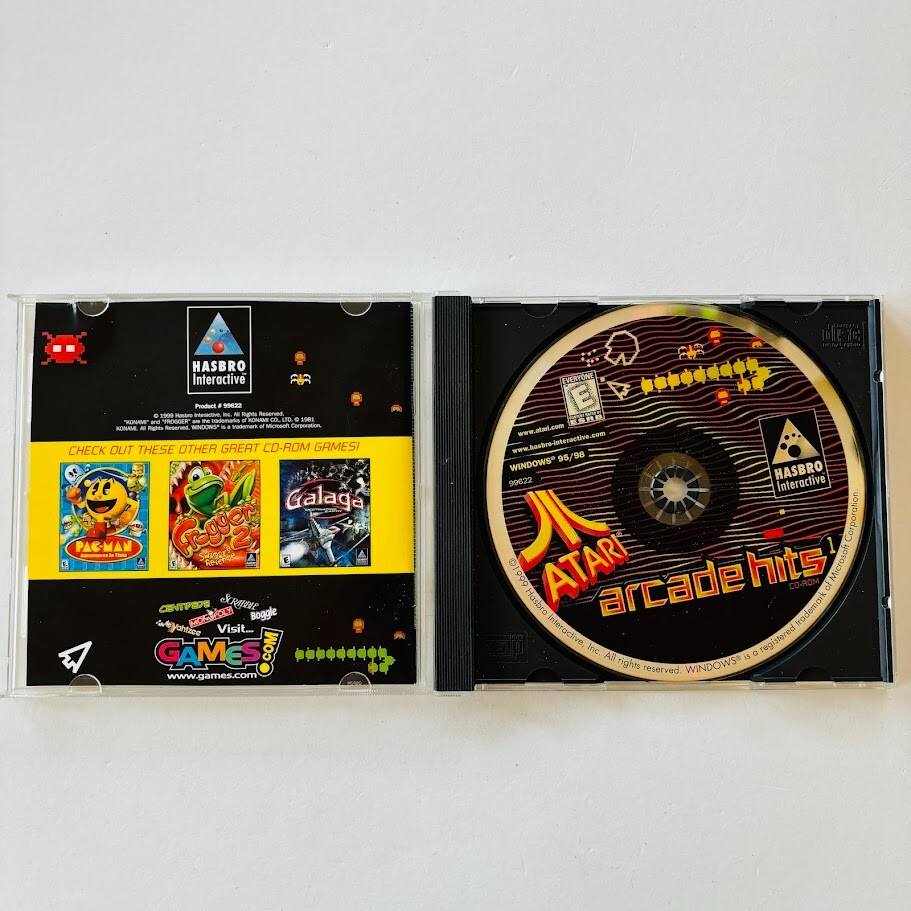 Atari Arcade Hits 1 (PC, 1999) Complete Tested SHIPS FAST!