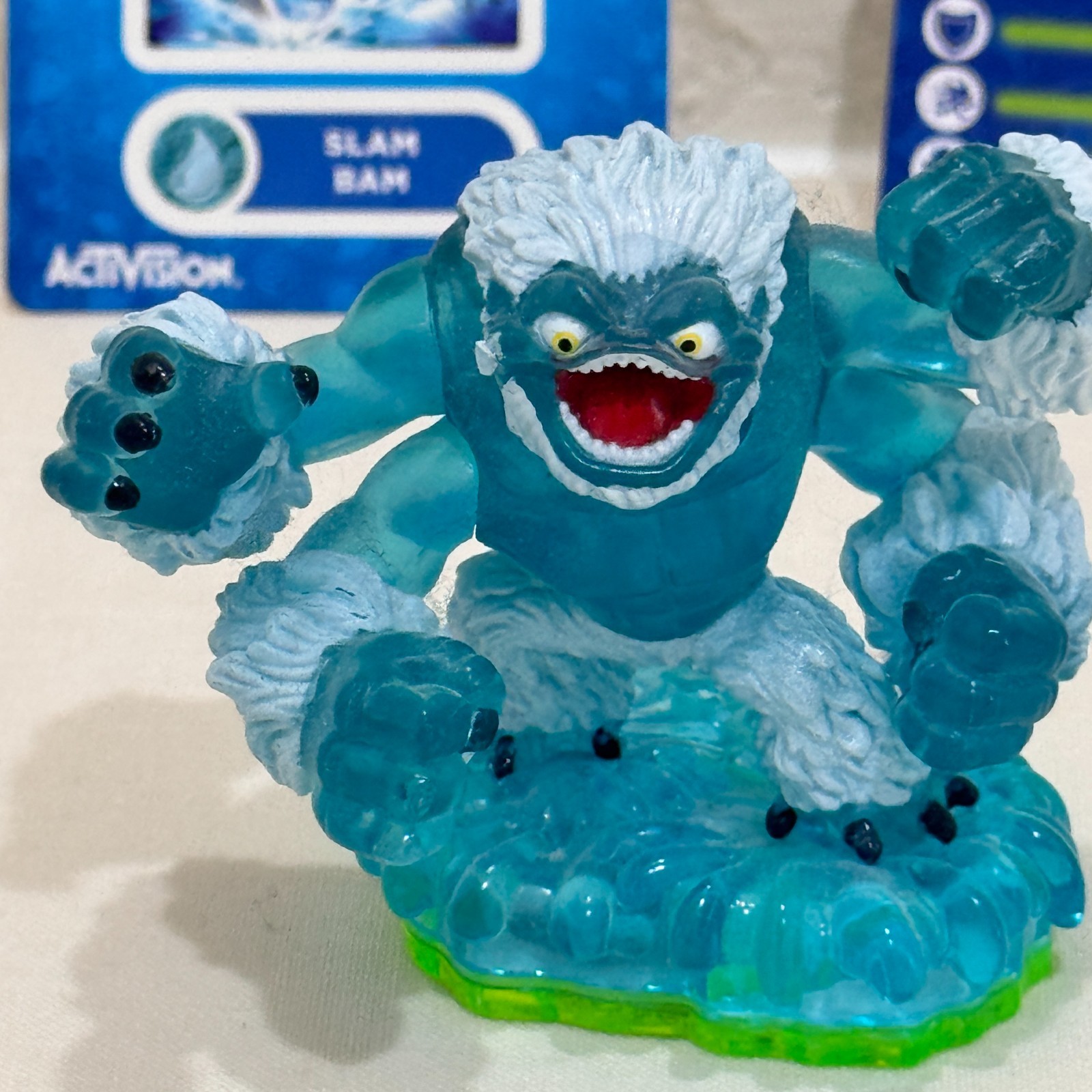 Skylanders Spyro’s Adventure Slam Bam Water Figure With Trading Cards Activision