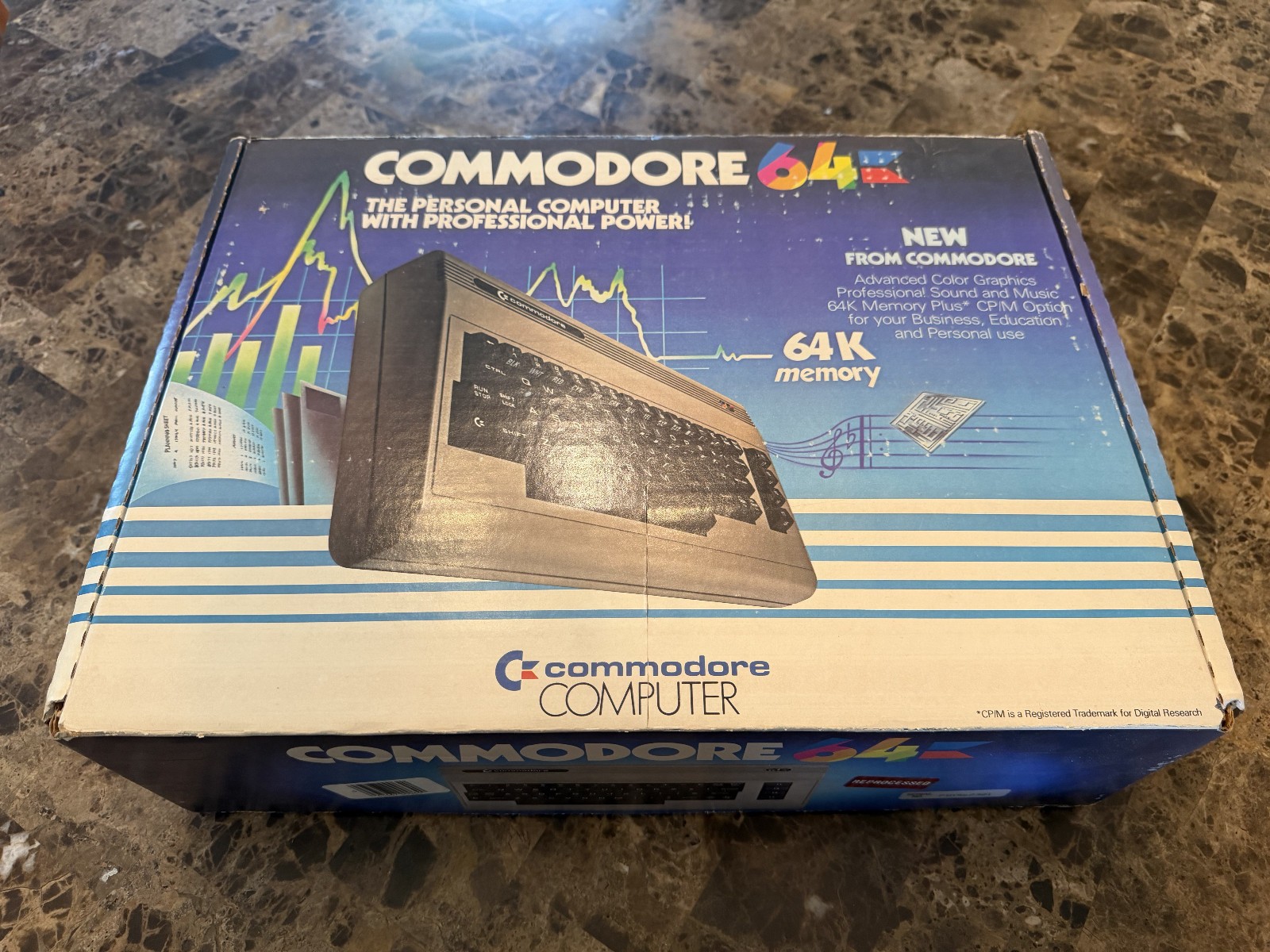 Commodore 64 Box *Box Only* – Excellent shape for its age