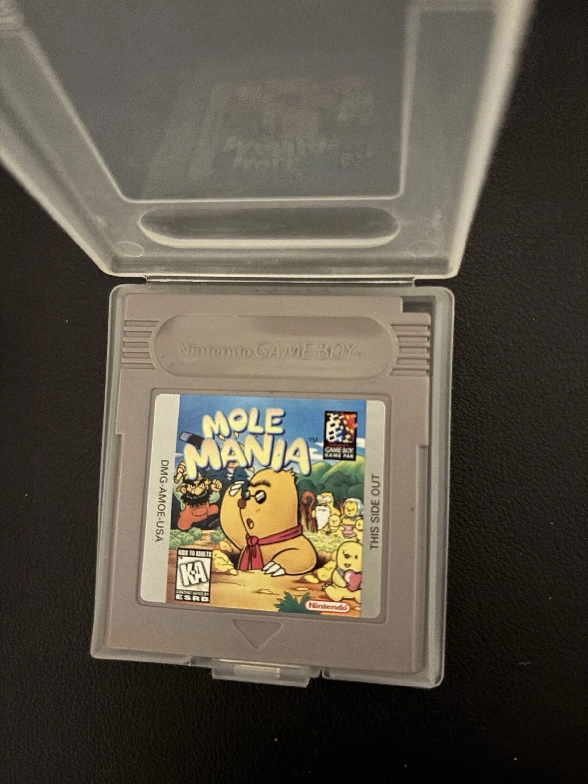 Mole Mania Nintendo Game Boy Cartridge Original US Version – Testing Works