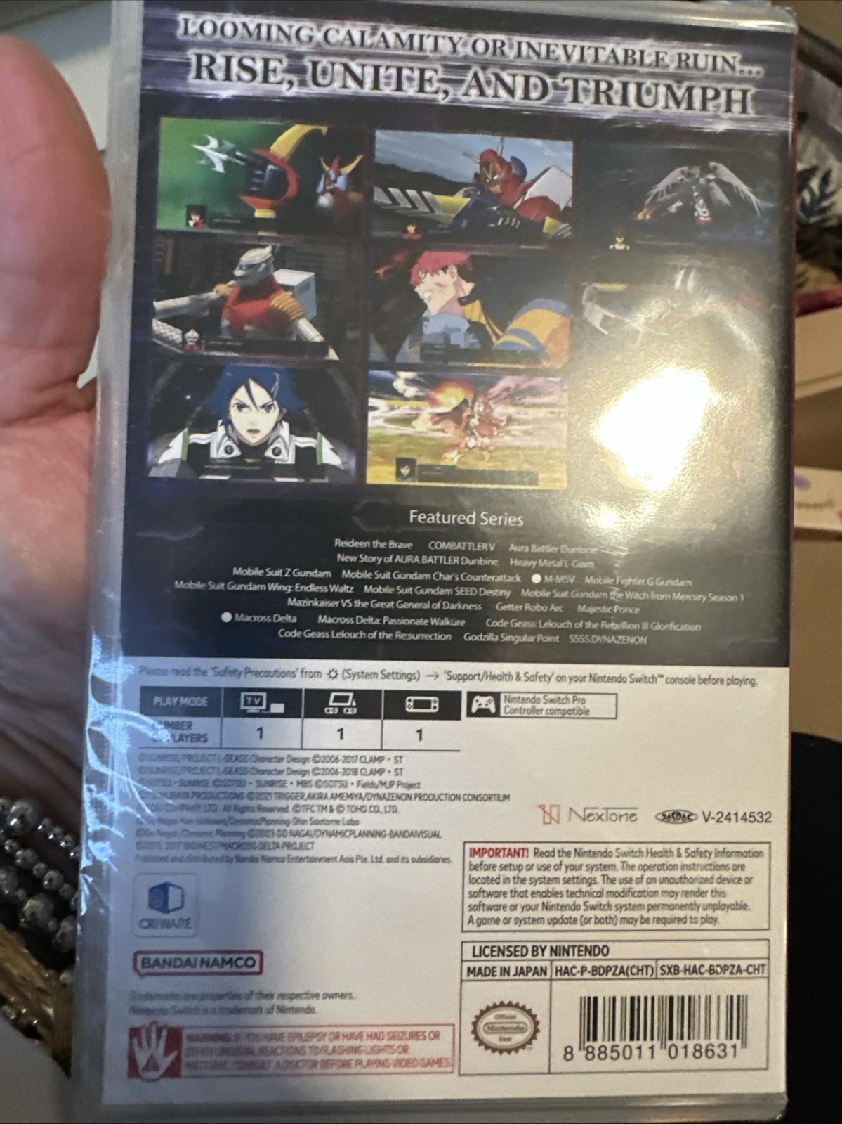 Super Robot Wars Y (ENGLISH / ASIA) (Nintendo Switch) BRAND NEW