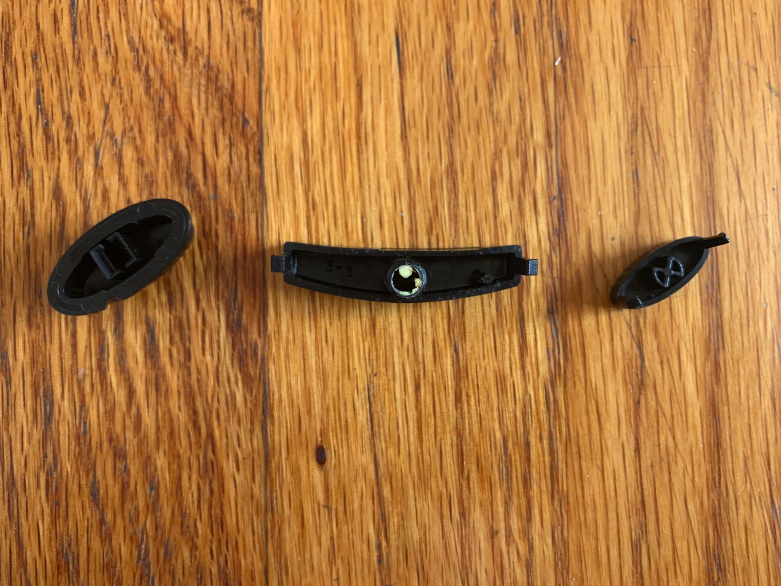 Sega Saturn model 1 MK-80000 black power reset open button part