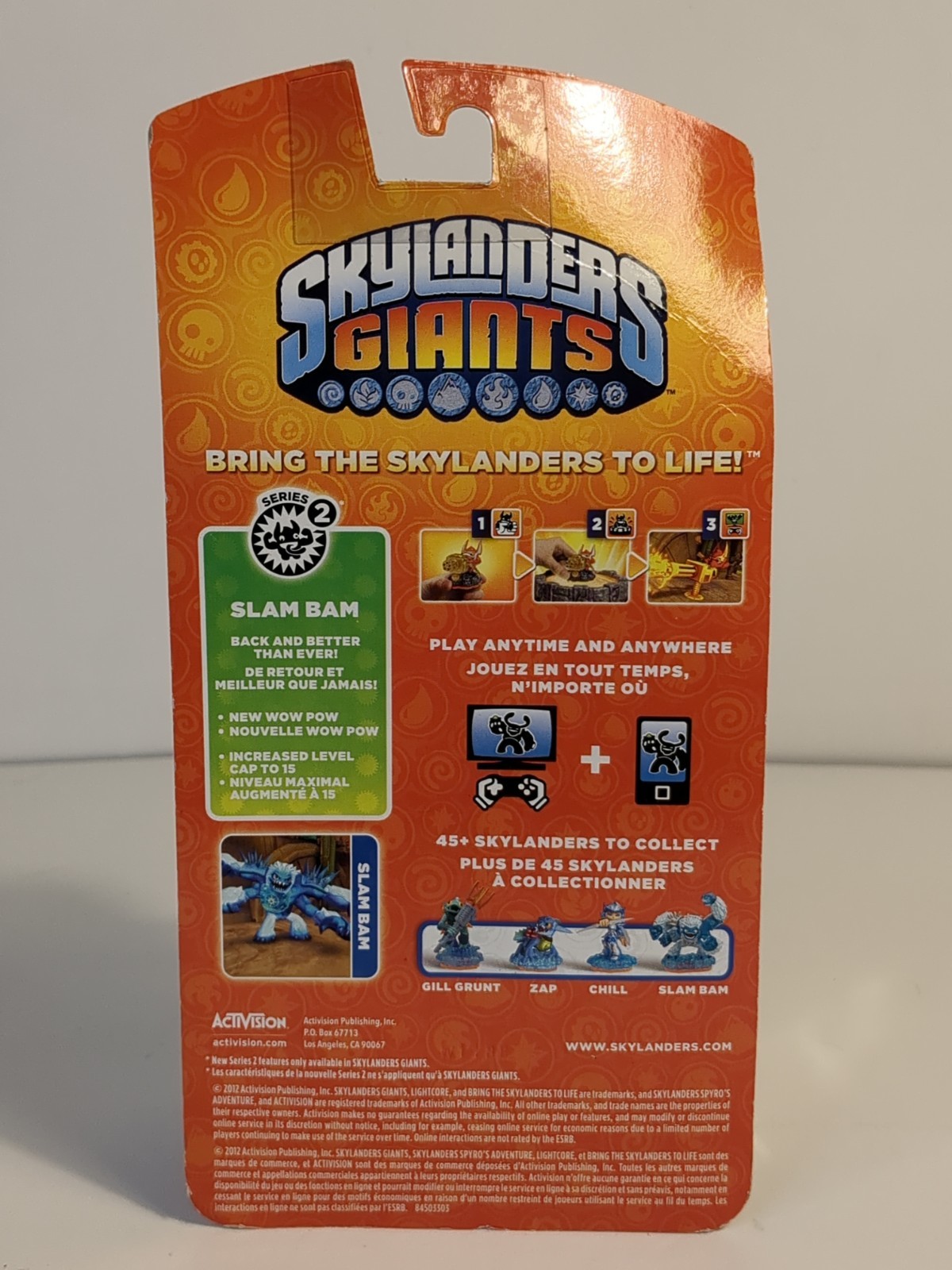 Skylanders Giants: Slam Bam Character Series 2 New Sealed 2012