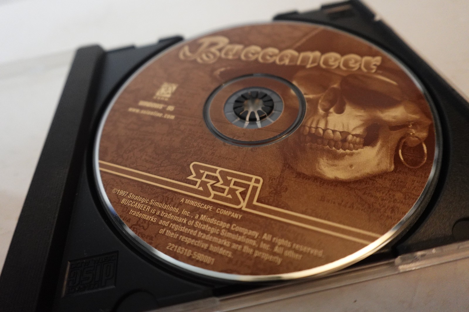 Buccaneer (SSI Windows 95 PC game) (game disc only)