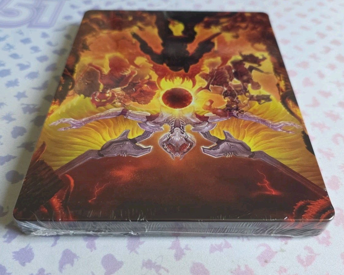 Doom: Eternal Steelbook ONLY, NO PS4 GAME – SHIPS TODAY!