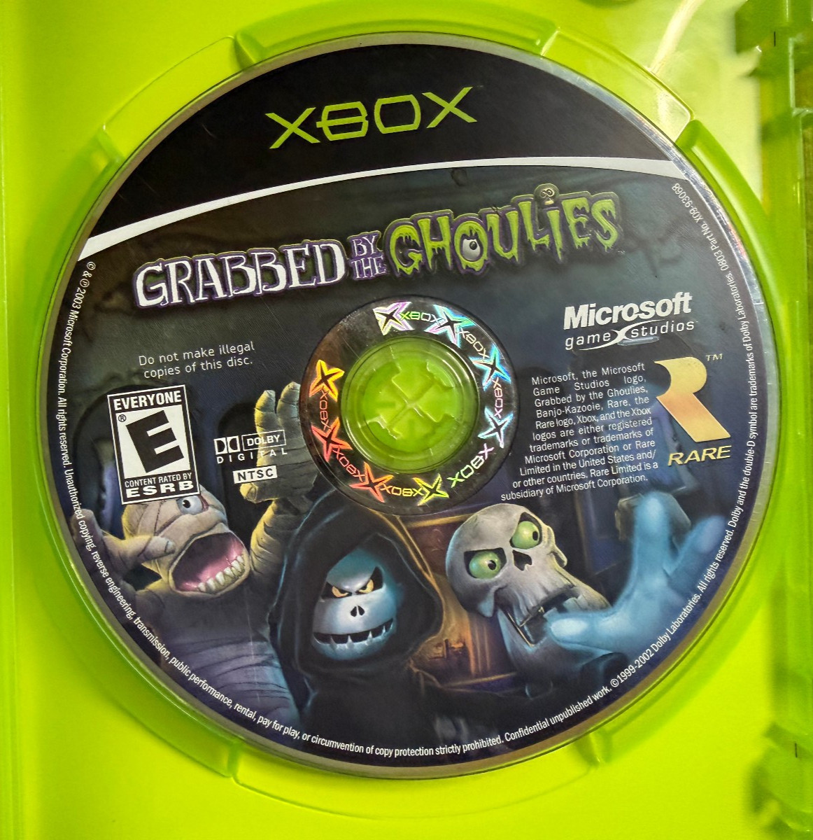 Grabbed by the Ghoulies (Original Xbox) Xbox 360 One Series X BC Disc Only